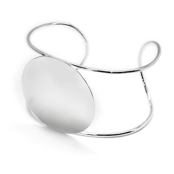 Engravable Silver German Silver Cuff Bracelet - Atlanta Jewelers Supply