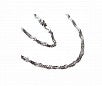 Sterling Silver 1.25MM Twisted Diamond Cut Singapore Chain (025 GUAGE) - Atlanta Jewelers Supply