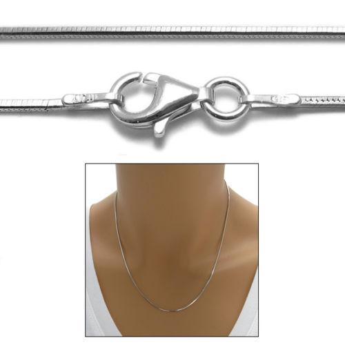 STERLING SILVER RHODIUM FINISH DIAMOND CUT SNAKE CHAIN NECKLACE 1.0MM (GAUGE 025) - Atlanta Jewelers Supply