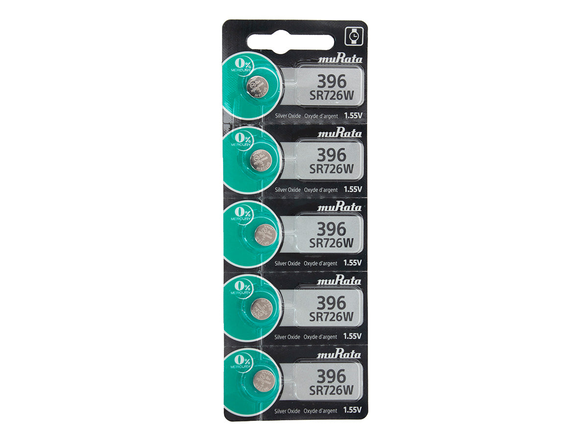 SR726W 396 35mAh 1.55V Silver Oxide Watch Battery