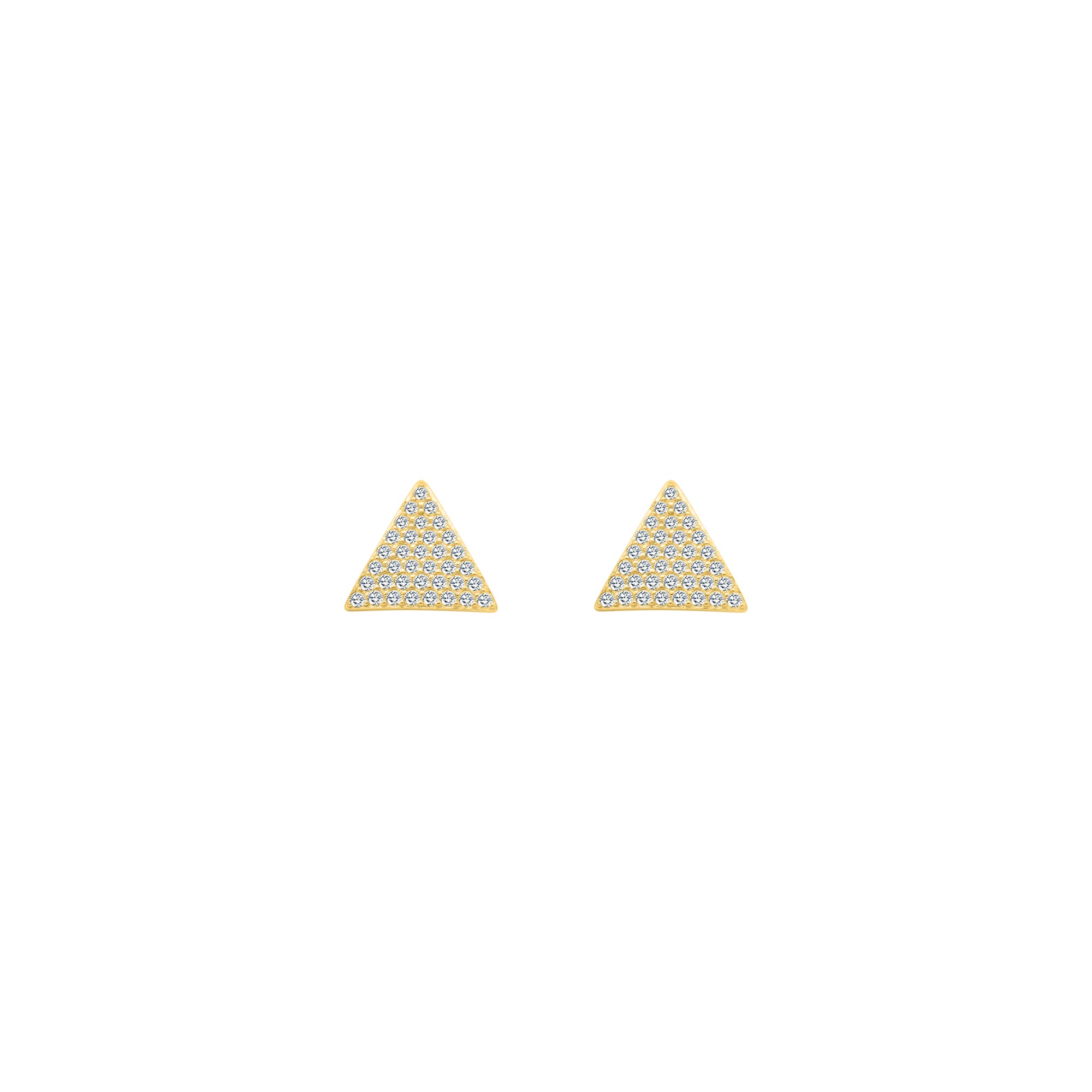 Large Triangle Studs - Atlanta Jewelers Supply