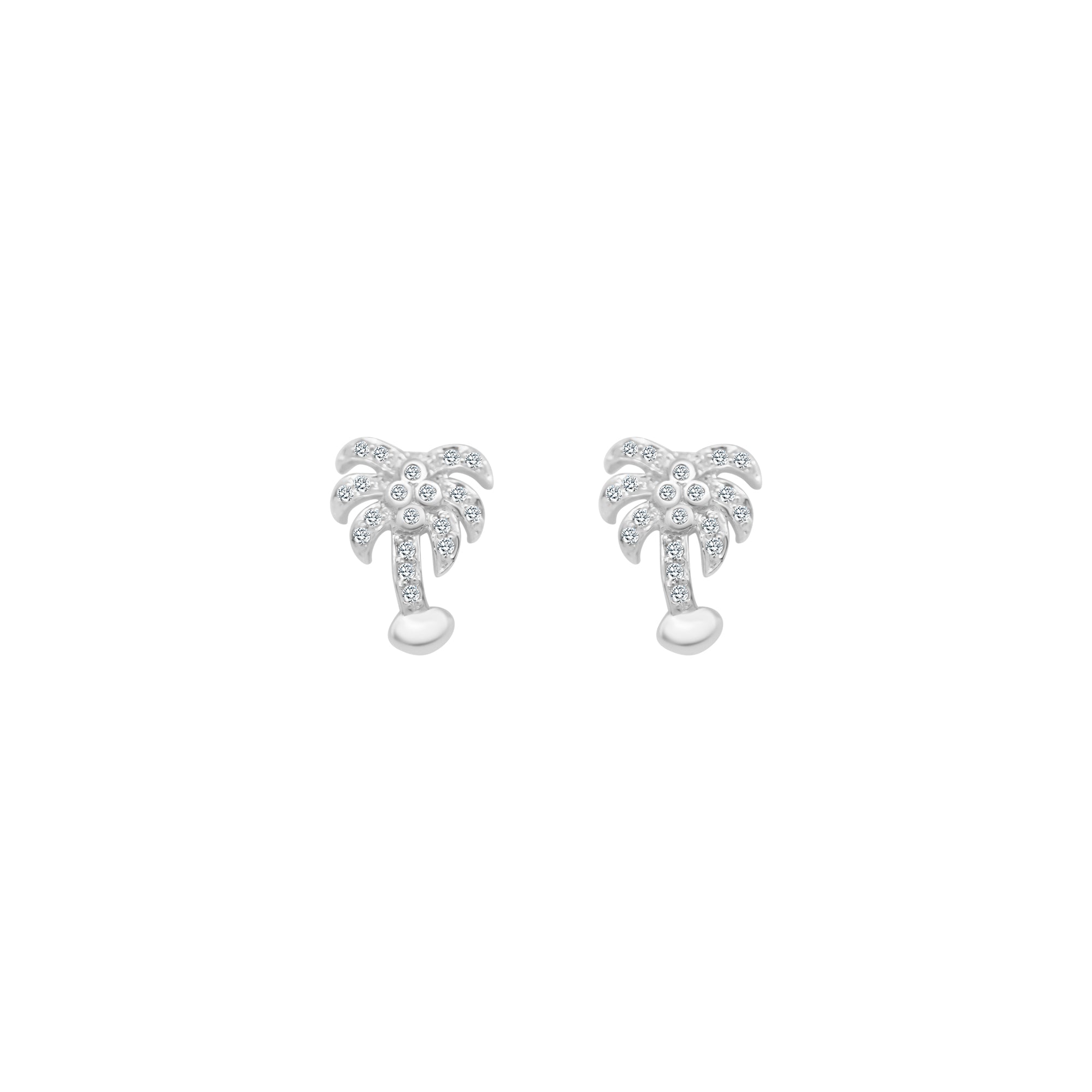 Large Palm Tree Earrings - Atlanta Jewelers Supply