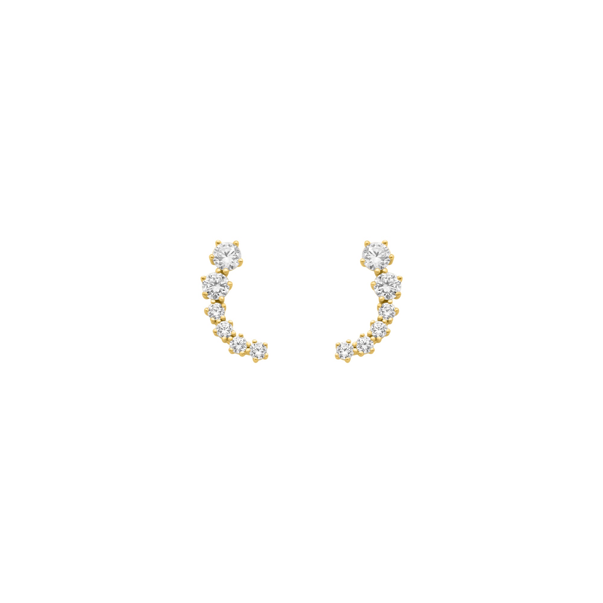 Curved Threader Earrings - Atlanta Jewelers Supply