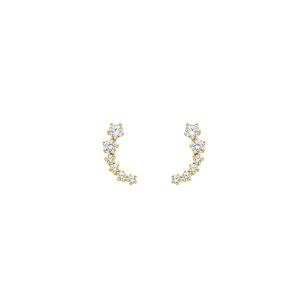 Curved Threader Earrings - Atlanta Jewelers Supply