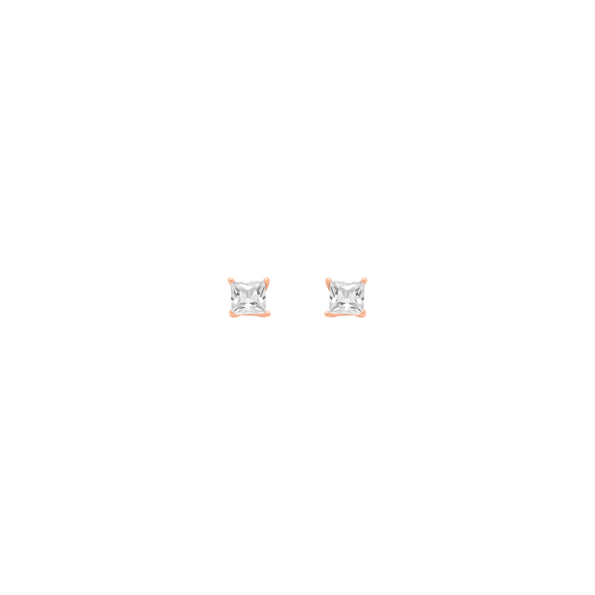Tiny Square Stud Earrings - Atlanta Jewelers Supply