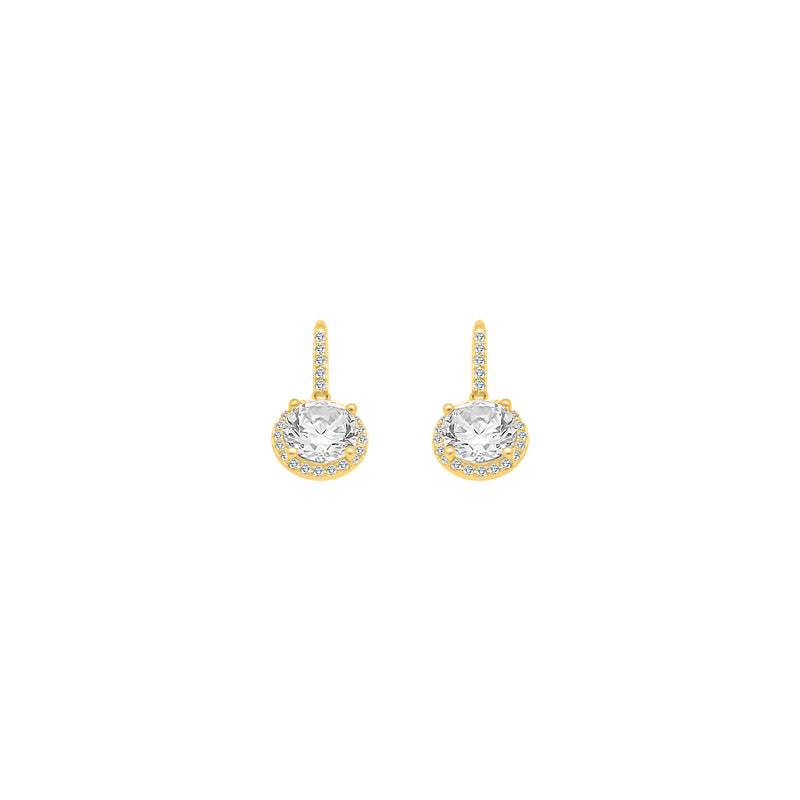 Large CZ Dangling Earrings - Atlanta Jewelers Supply