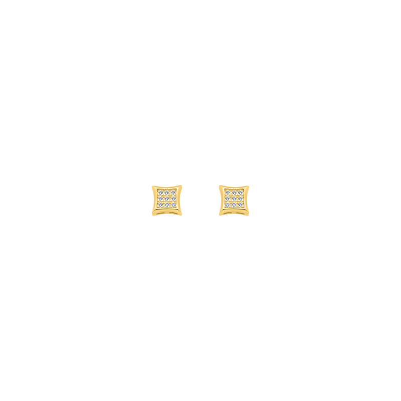 Gold 6 Stone Studs - Atlanta Jewelers Supply