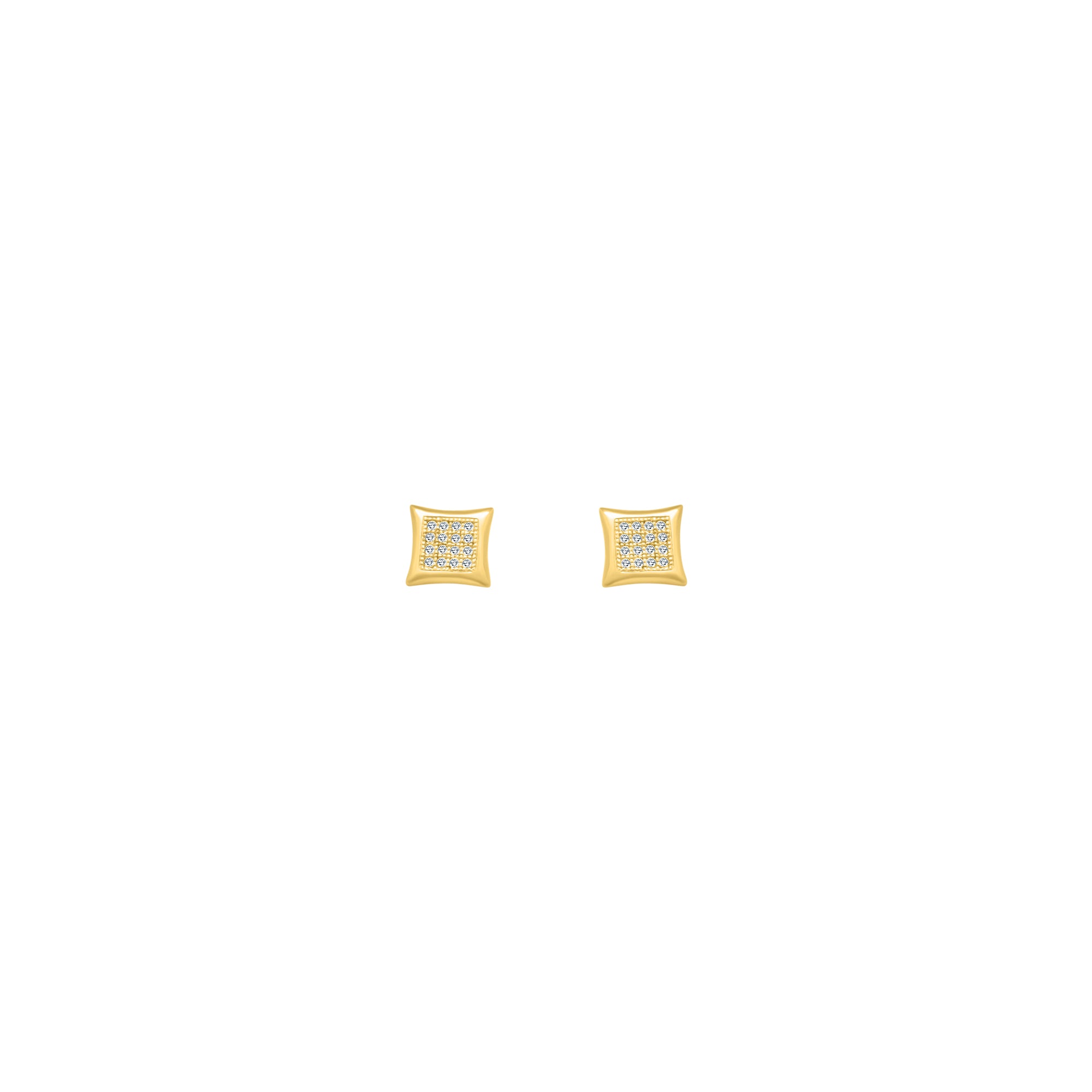 Large Square Studs - Atlanta Jewelers Supply