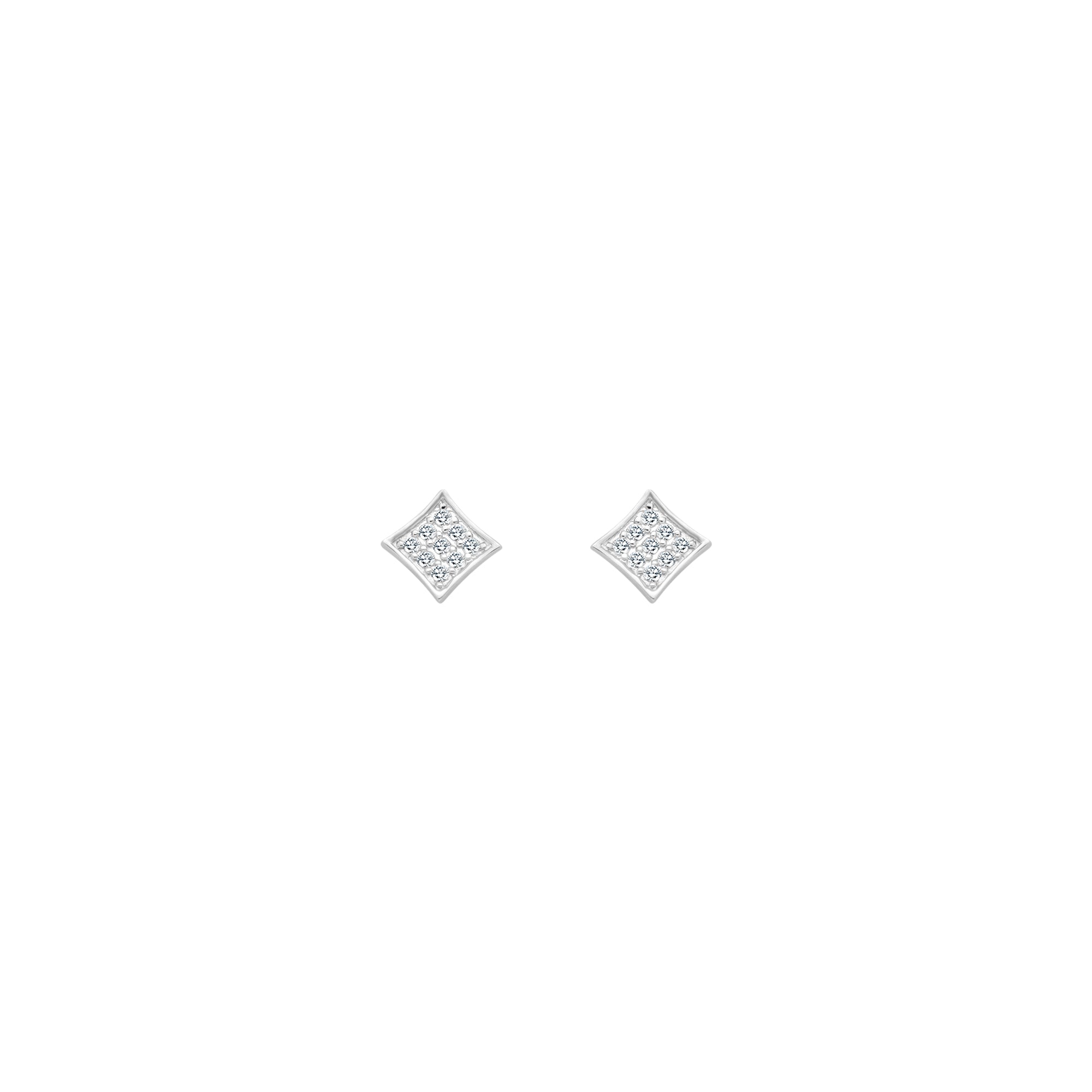 Silver Square Studs - Atlanta Jewelers Supply