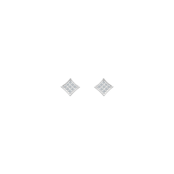 Silver Square Studs - Atlanta Jewelers Supply