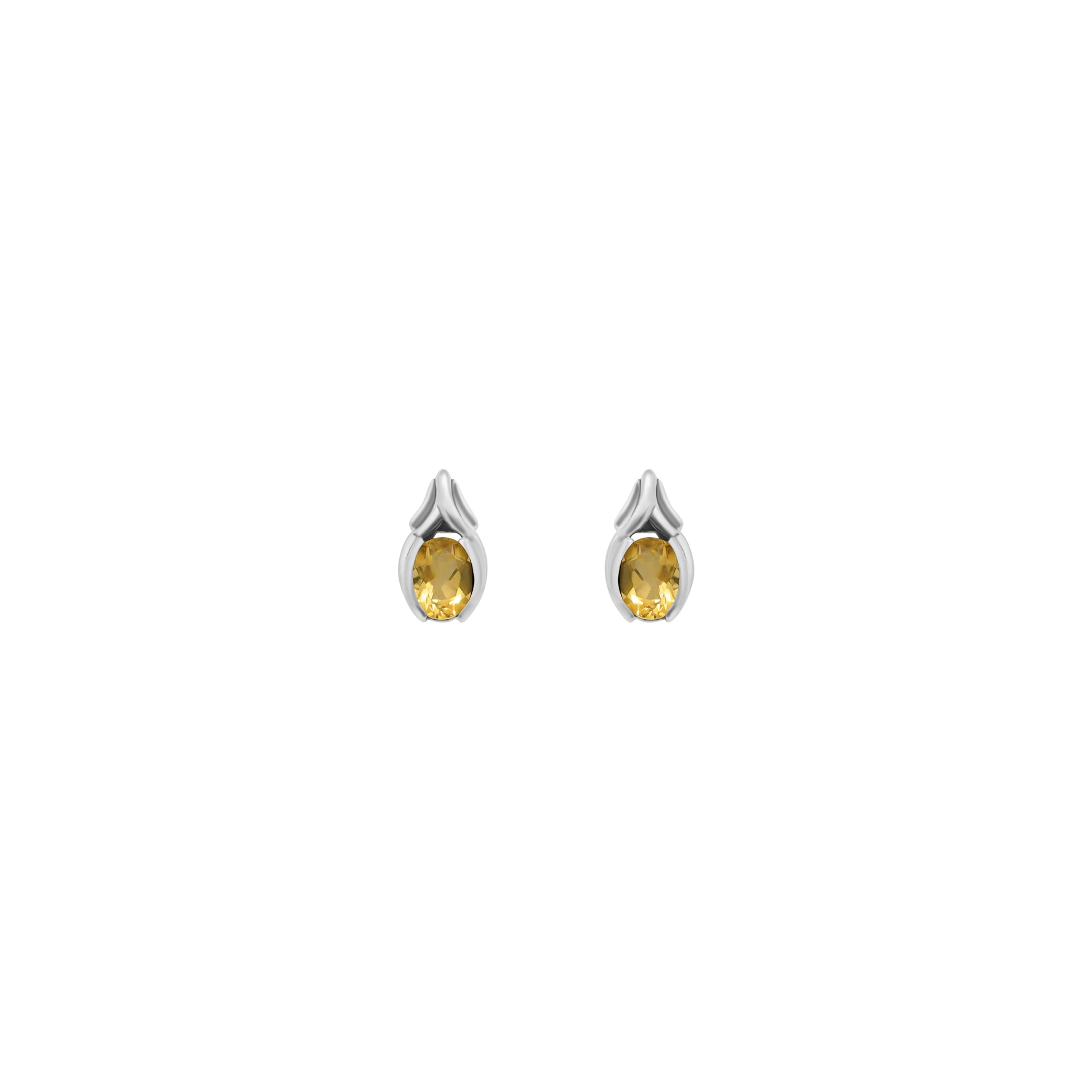 Light Yellow Stone Studs - Atlanta Jewelers Supply
