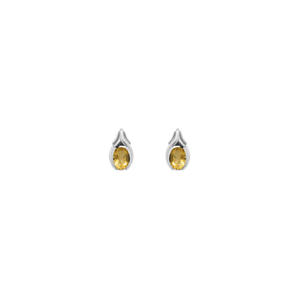 Light Yellow Stone Studs - Atlanta Jewelers Supply