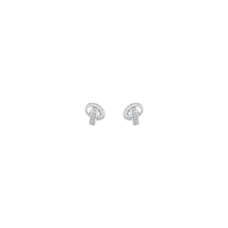 Knotted CZ Studs - Atlanta Jewelers Supply