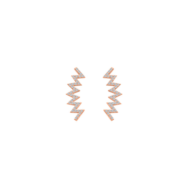 Zig Zag Threader Earrings - Atlanta Jewelers Supply