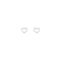 Open Heart Studs - Atlanta Jewelers Supply