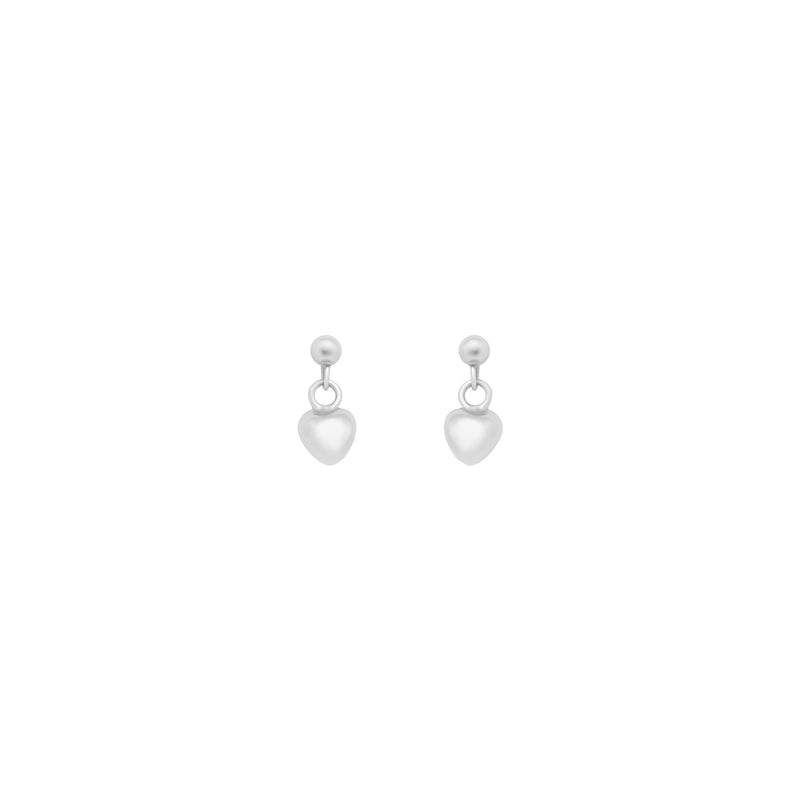 Heart And Ball Studs - Atlanta Jewelers Supply