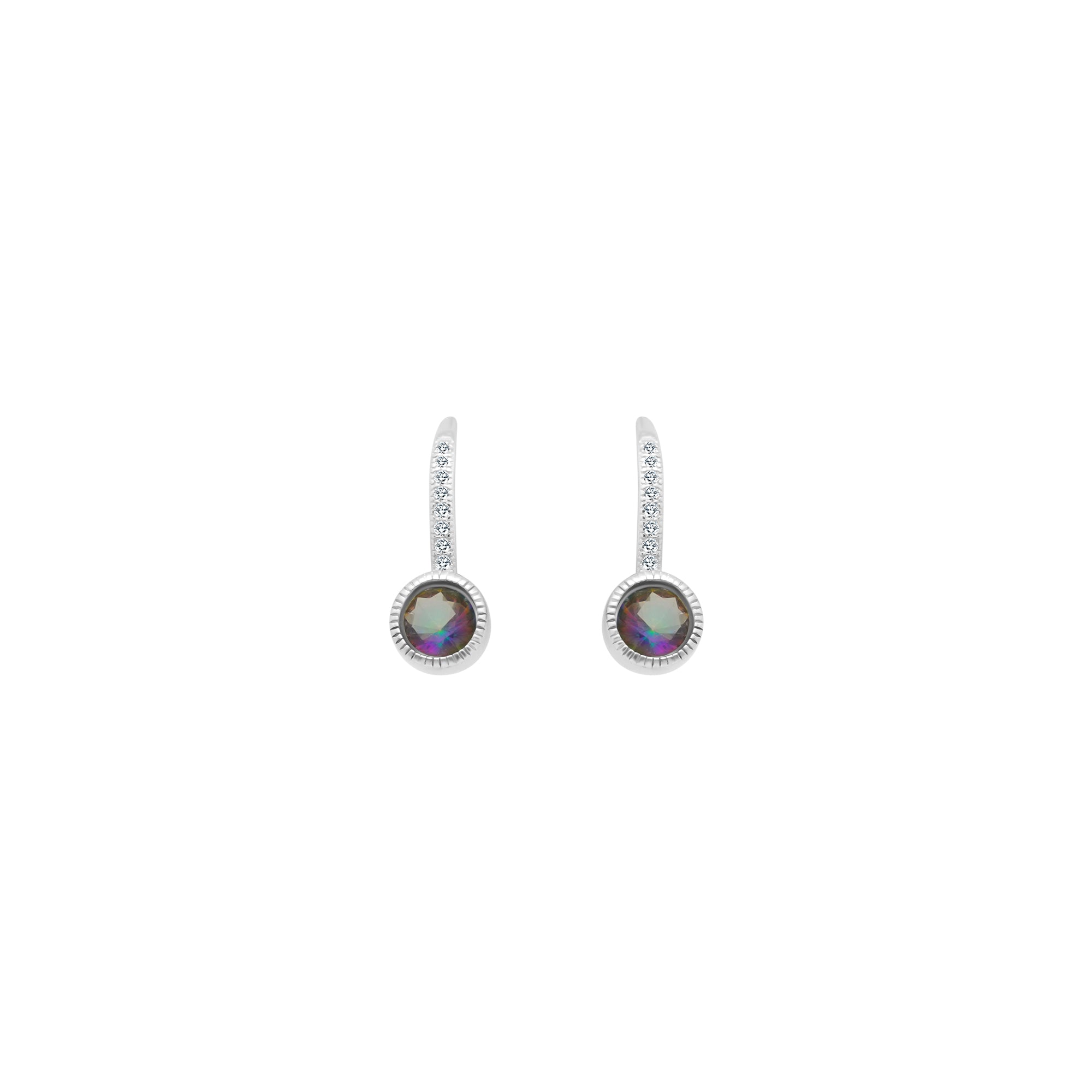 Dark Opal Dangling Earrings - Atlanta Jewelers Supply