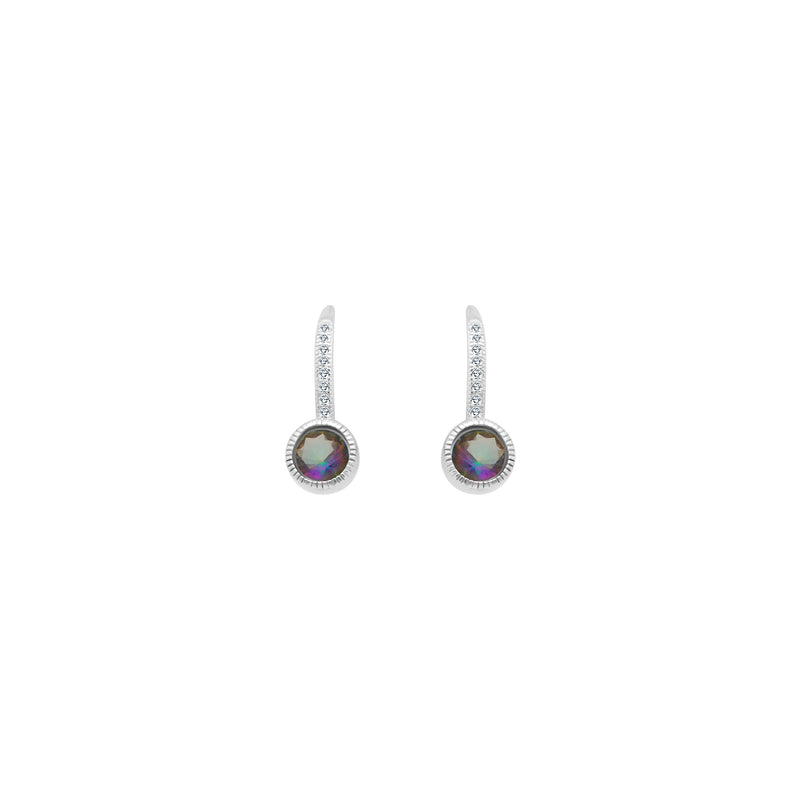 Dark Opal Dangling Earrings - Atlanta Jewelers Supply