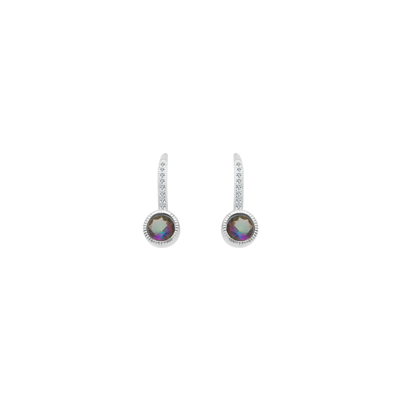 Dark Opal Dangling Earrings - Atlanta Jewelers Supply