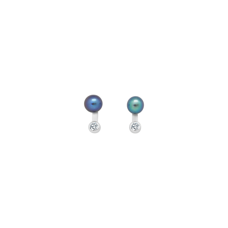 CZ Stone With Dangling Opal Pearl - Atlanta Jewelers Supply