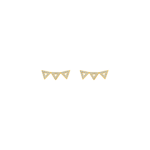 3 Triangle Earrings - Atlanta Jewelers Supply