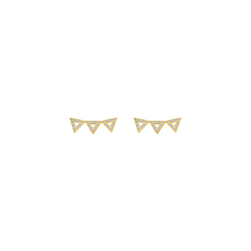 3 Triangle Earrings - Atlanta Jewelers Supply