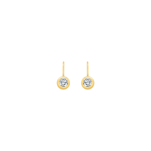 Thin CZ Dangling Earrings - Atlanta Jewelers Supply