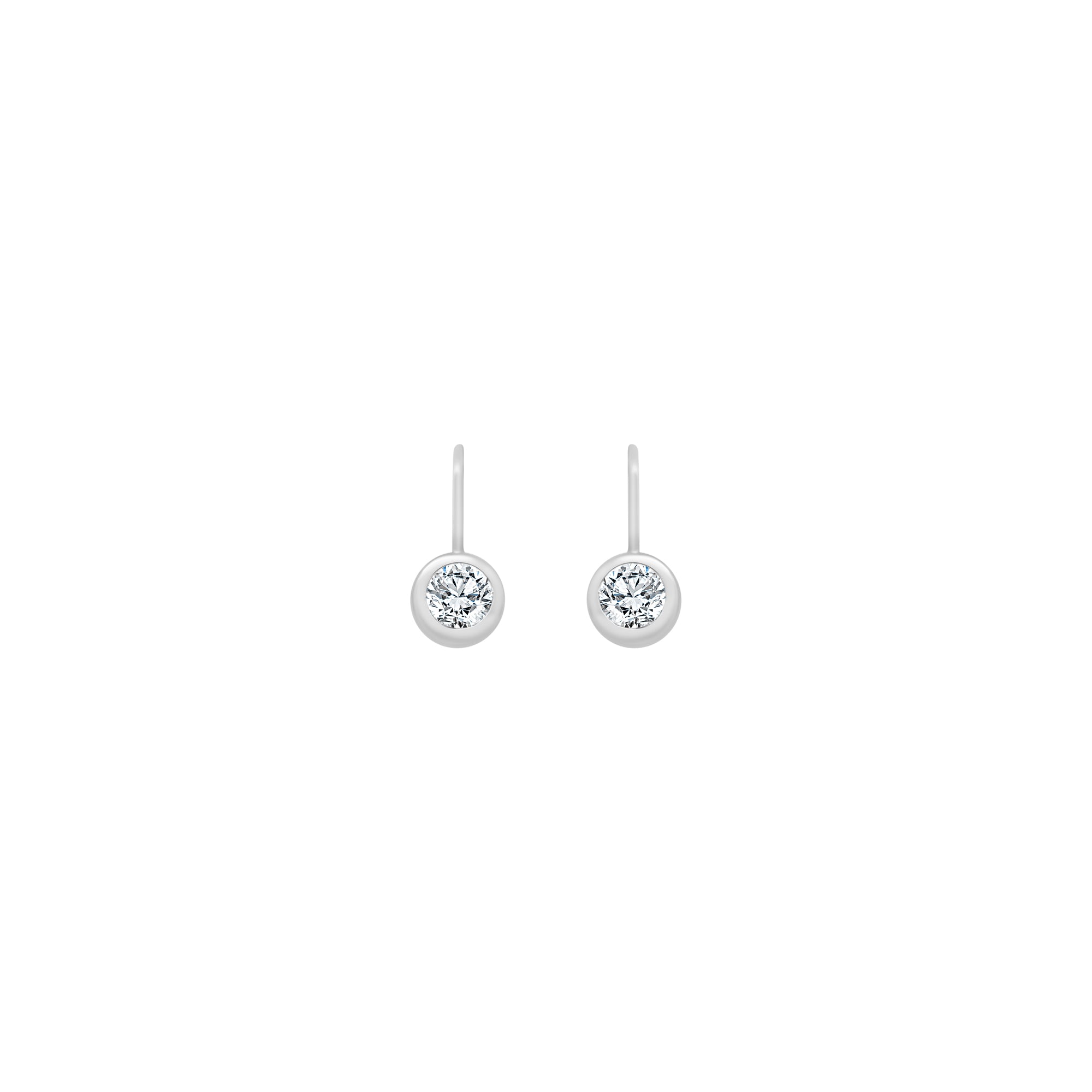 Thin CZ Dangling Earrings - Atlanta Jewelers Supply
