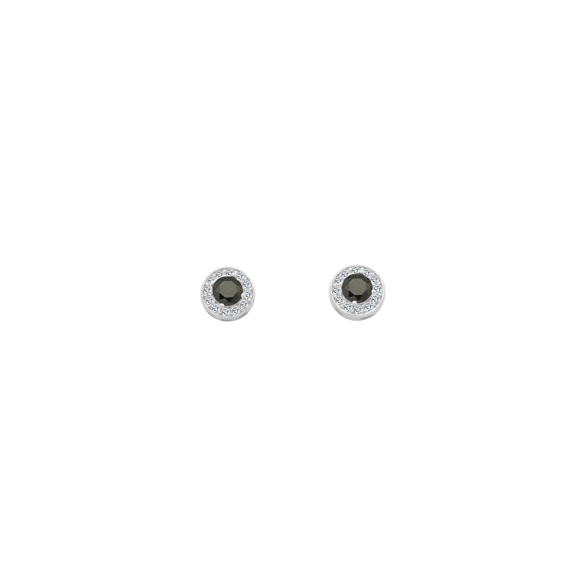 Small CZ Colored Stone With Halo - Atlanta Jewelers Supply