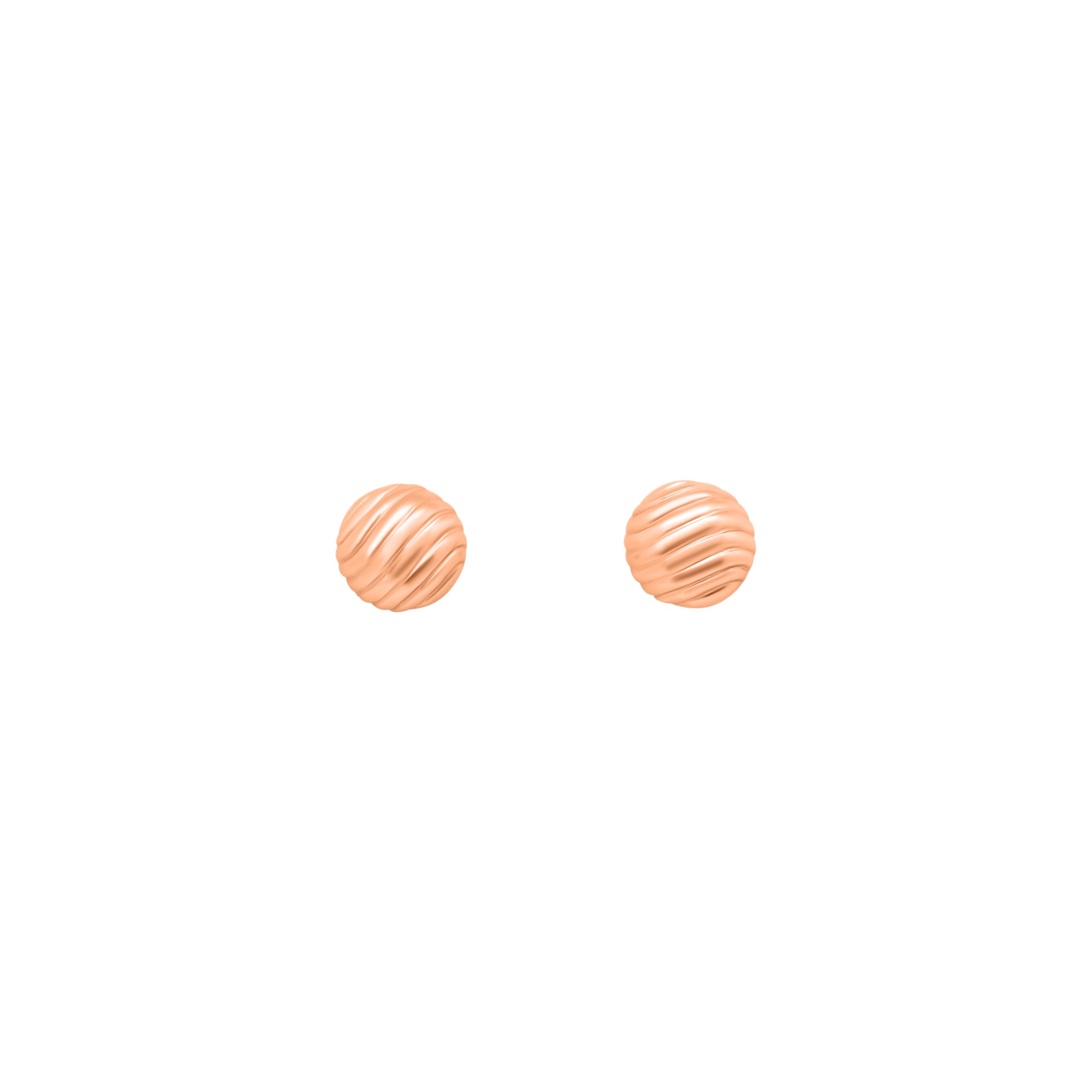 Half Sphere Detailed Earrings - Atlanta Jewelers Supply