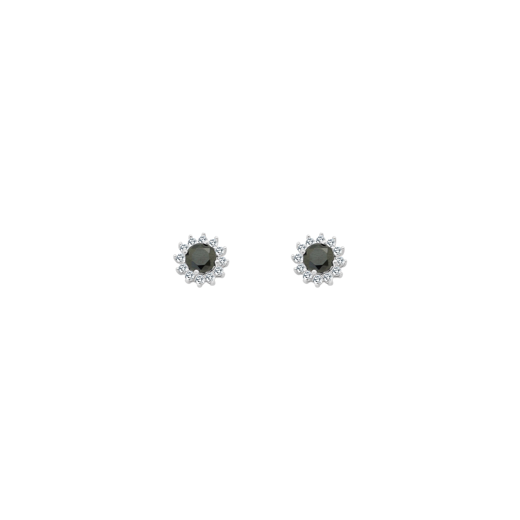 CZ Colored Stone With Tear Halo - Atlanta Jewelers Supply
