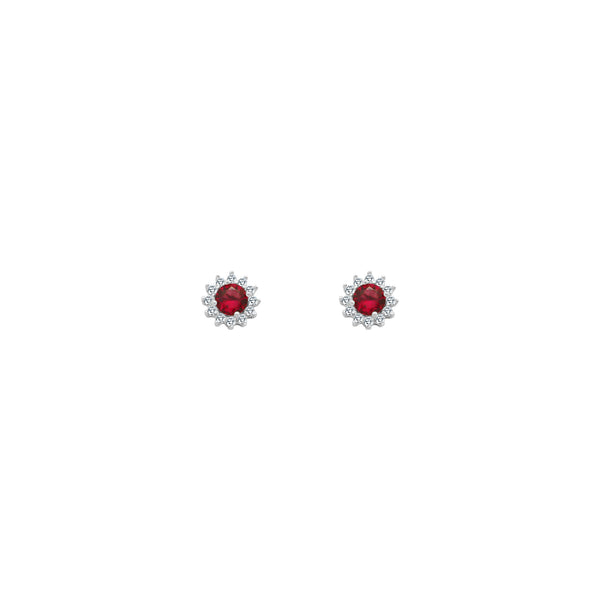 CZ Colored Stone With Tear Halo - Atlanta Jewelers Supply
