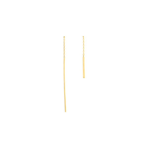 Thin Bar Threader Earrings - Atlanta Jewelers Supply