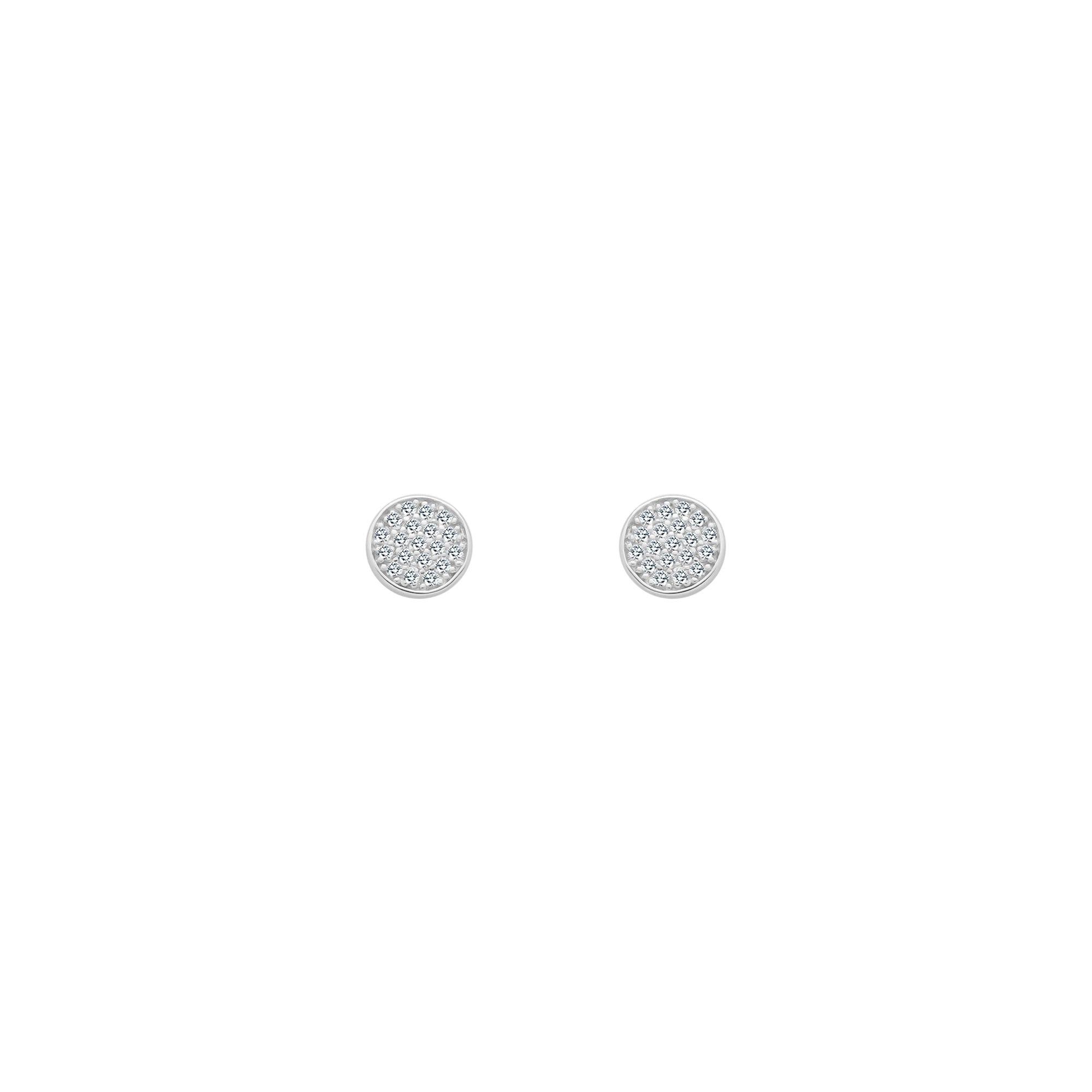 Circle CZ Studs - Atlanta Jewelers Supply
