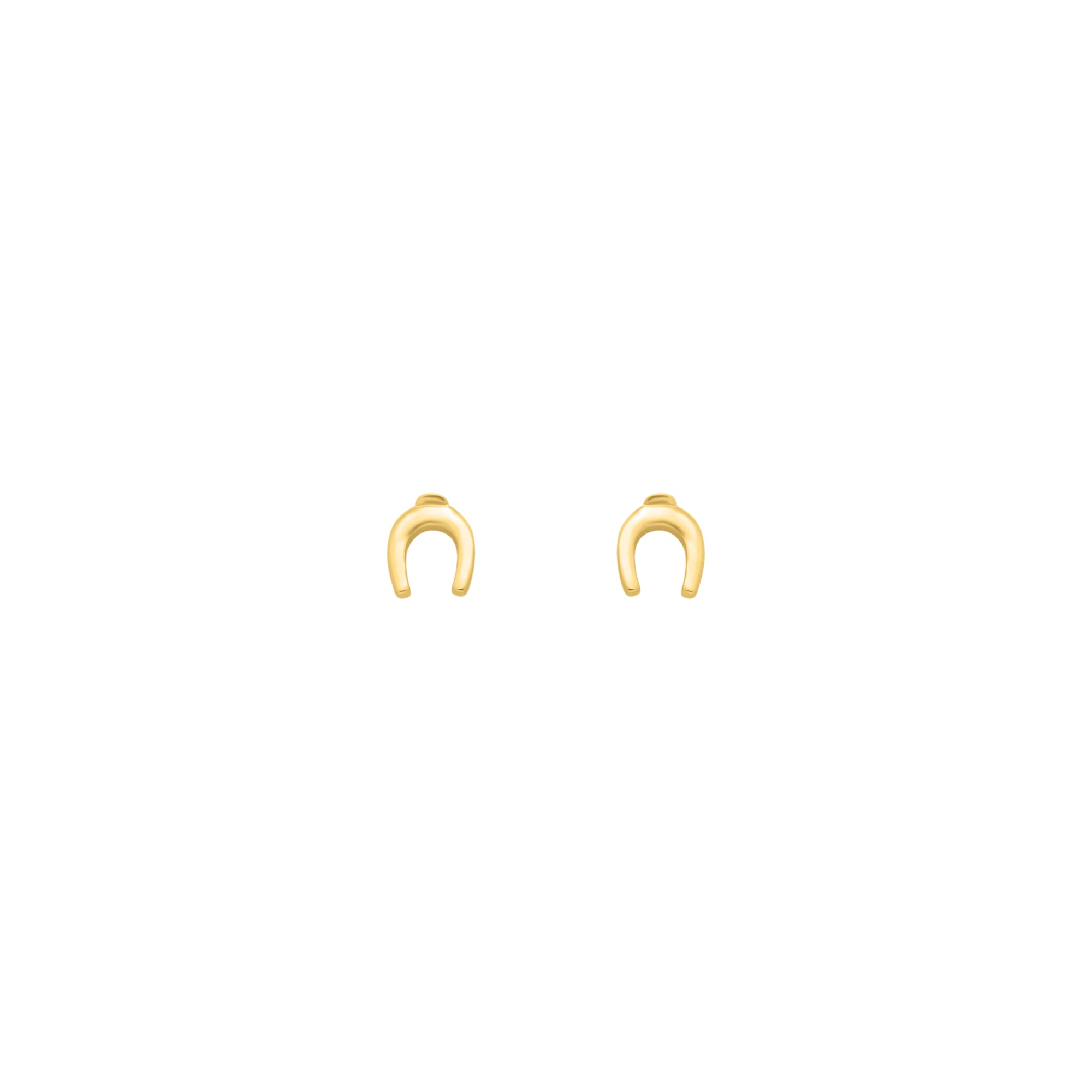 Simple Horse Shoe Studs - Atlanta Jewelers Supply