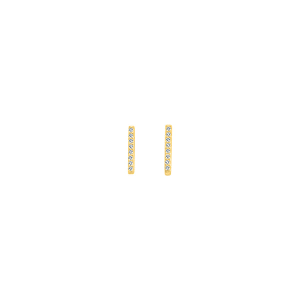CZ Bar Studs - Atlanta Jewelers Supply