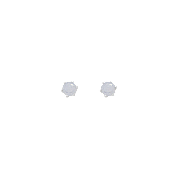 Light Purple Round Gemstone Studs - Atlanta Jewelers Supply