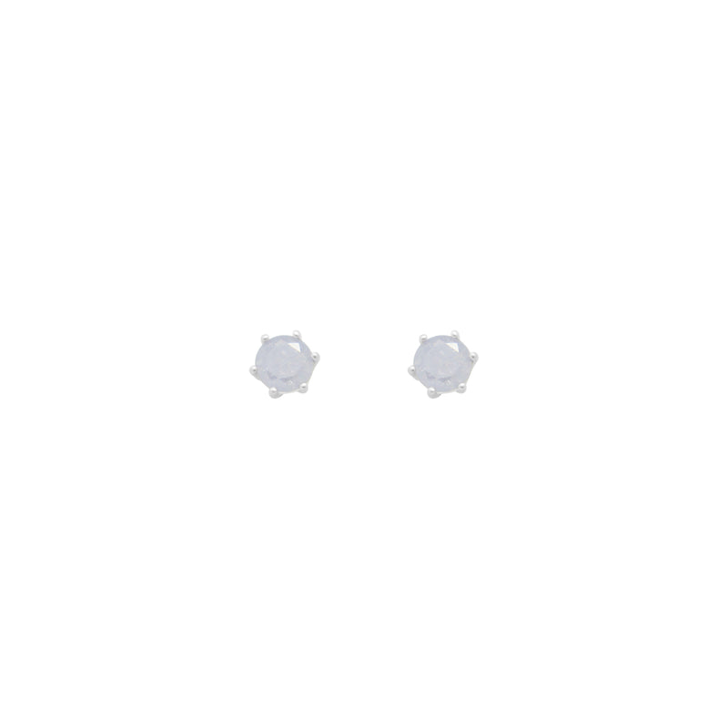 Light Purple Round Gemstone Studs - Atlanta Jewelers Supply