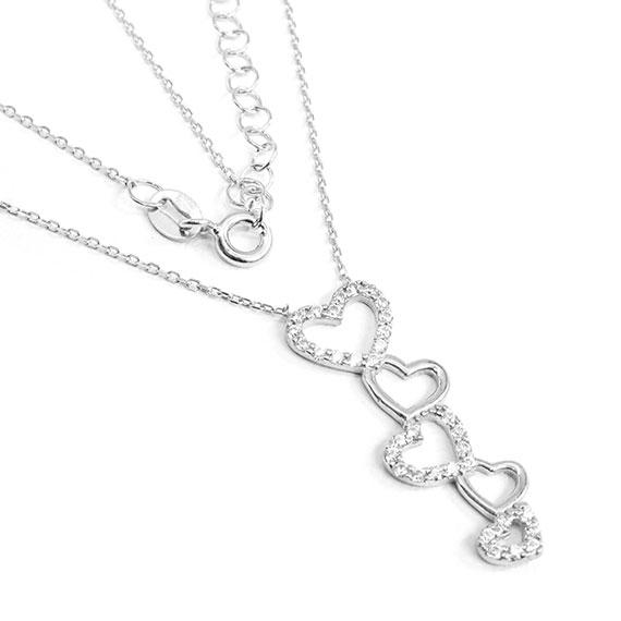 Sterling Silver Heart Necklaces - Atlanta Jewelers Supply