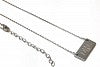 Sterling Silver 20mm Bar Necklace - Atlanta Jewelers Supply